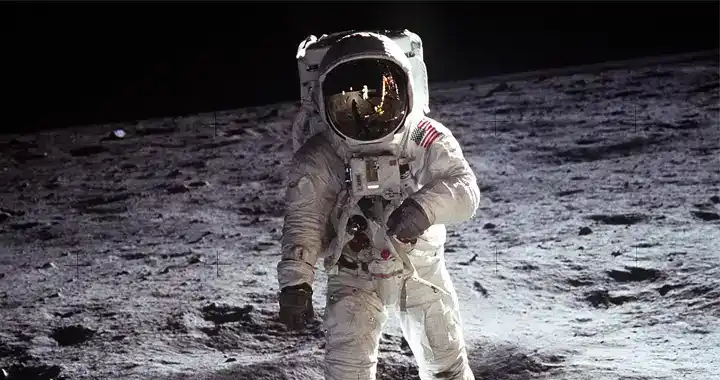 Man on the moon space myths